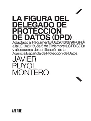 cover image of La figura del Delegado de Protección de Datos (DPD)